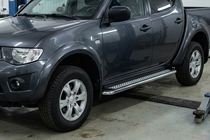 Fiat Fullback 2016– Zijtreden Maydos V2 (2 st., aluminium/RVS) foto 1