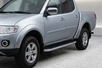 Fiat Fullback 2016– Tayga side steps (set van 2, aluminium) foto 1