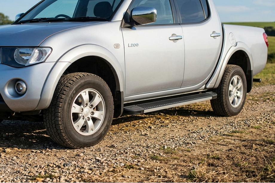 Fiat Fullback 2016– Side steps Maya V1 (2 stuks, aluminium) Image
