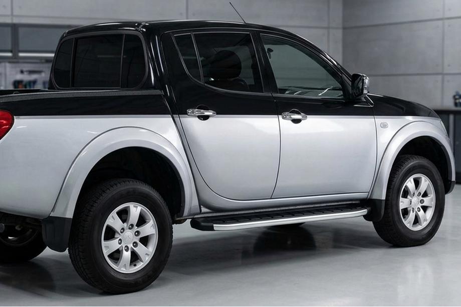 Fiat Fullback 2016– Fullmond side steps (2 stuks, aluminium) Image