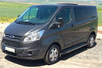 Ford Custom 2013–2022 Bosphorus Grey zijsteps (set van 2, aluminium) foto 6