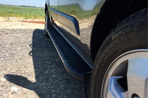 Ford Custom 2013–2022 Bosphorus Grey zijsteps (set van 2, aluminium) foto 7