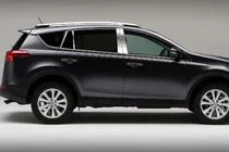 Toyota Rav 4 2013–2018 Deurstijl sierlijsten (8-delig, RVS) foto 1