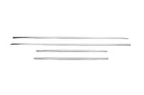 Volkswagen Golf 7/E-Golf 2012–2020 Deurstrips (set van 4, RVS) foto 2