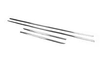 Mercedes E-class W213 2016–2023 Chroom deurlijsten type-1 (set 4 st., RVS) foto 3