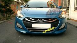 Hyundai I-30 2012–2017 RVS sierlijsten voor onderrooster type 2 foto 2