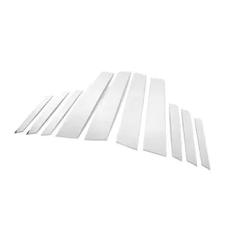 Deurstijl sierlijsten (10 stuks, RVS) foto 3