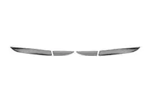 Renault Clio IV 2012–2019 Achterlichtcovers (set van 2, zwart chroom) foto 2