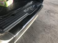 Mercedes Vito W639 2004–2014 Achterbumperbeschermplaat zwart chroom (OmsaLine, staal) foto 3