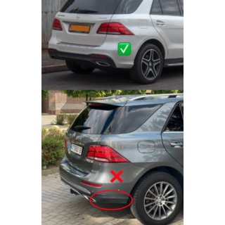 GLE63 AMG bodykit set (met achterdiffuser) foto 4