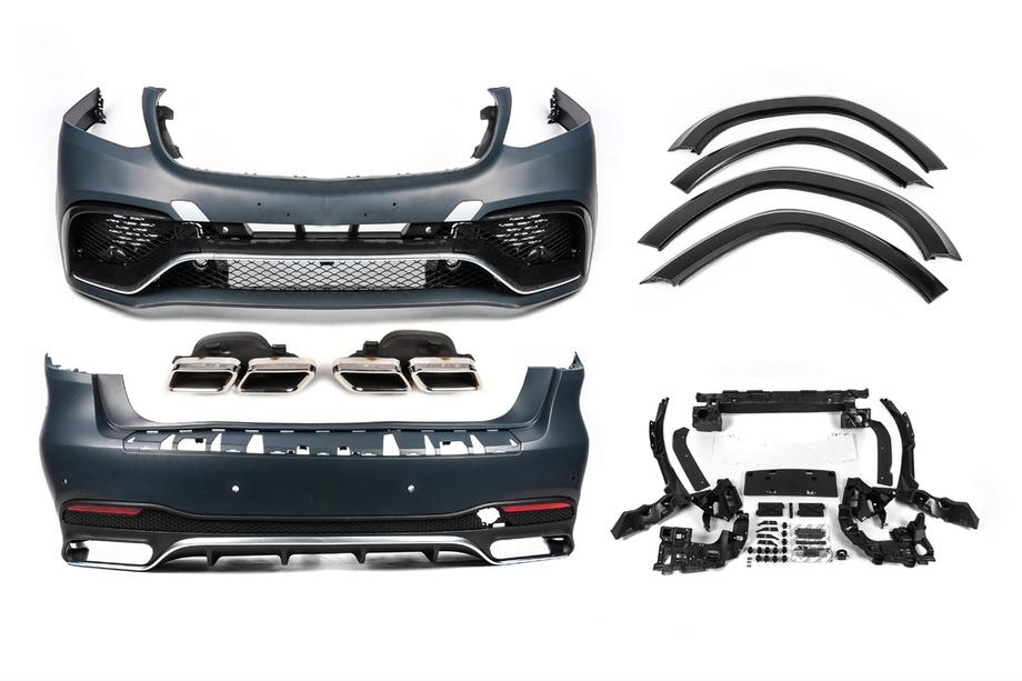 Mercedes GL/GLS-klasse X166 2012–2019 AMG V1 bodykit met complete bumpers (GLS63) Foto 1