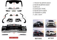 Mercedes GL/GLS-klasse X166 2012–2019 AMG bodykit-set (voor GL) foto 3