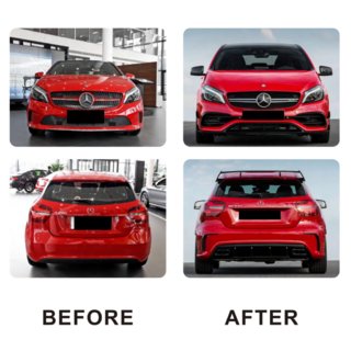 Complete bodykit (A45 AMG) Mercedes A-Klasse W176 2012–2018 foto 2