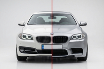 BMW 5 Serie F10/F11 2010–2016 Bodykit set met spatborden V1 (M5 Power) foto 2