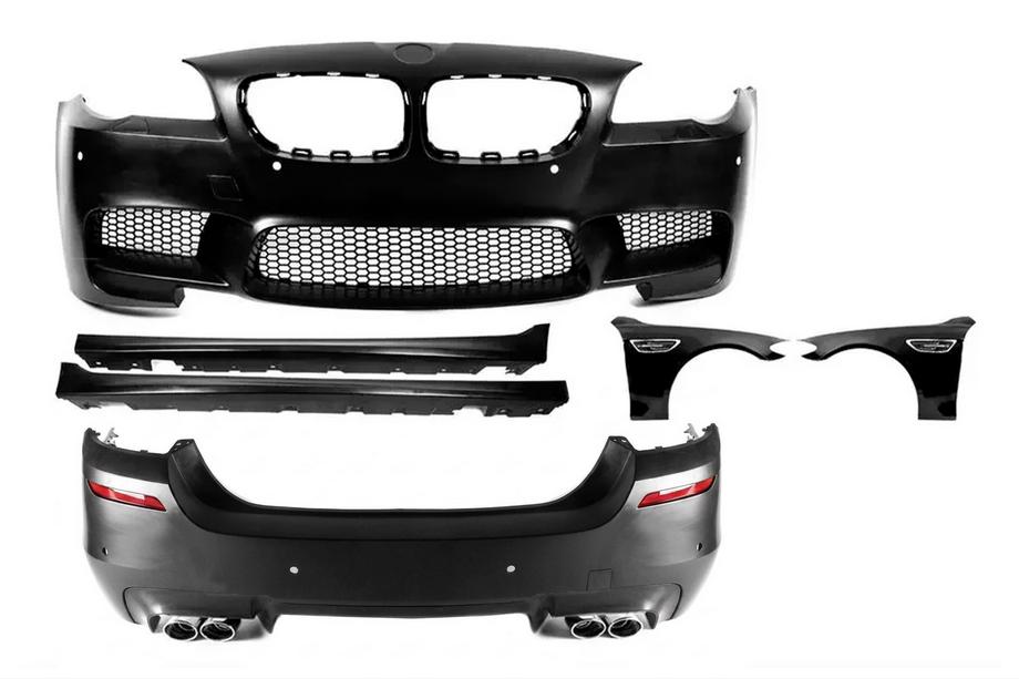 BMW 5 Serie F10/F11 2010–2016 Bodykit set met spatborden V1 (M5 Power) Image