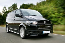Volkswagen T5 2010–2015 Voorbumper lip foto 1