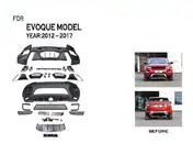 Range Rover Evoque 2012–2018 Tuning bodykit set (BodyKit-2) foto 2