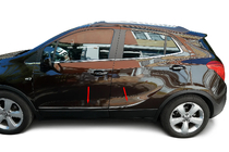 Opel Mokka 2012–2021 Deurlijsten Tit-designs (RVS) foto 1