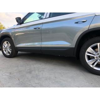 Carmos brede deurstrip (RVS) Skoda Kodiaq 2016–2023 foto 4
