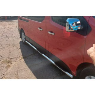 Sidebars (2 stuks, RVS) Renault Trafic 2015– foto 4
