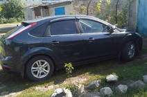 Ford Focus II 2005–2008 Raamwindschermen met chromen sierlijst SD/HB (4 stuks, Niken) foto 2