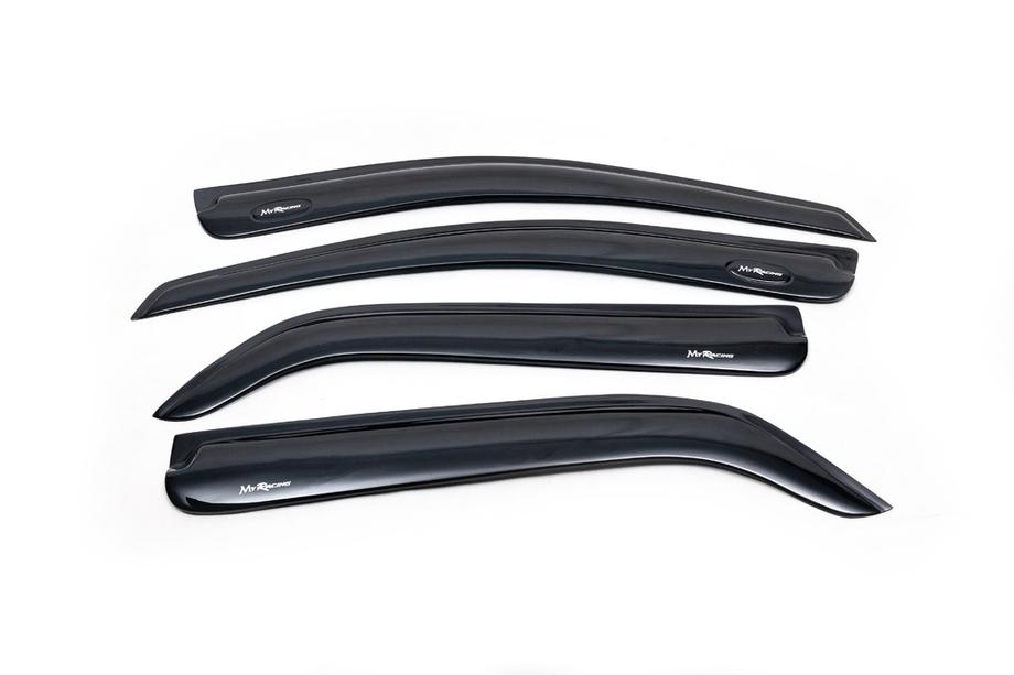 Kia Sportage 2004–2010 Raamdeflectoren (set van 4, MyRacing) Foto 2
