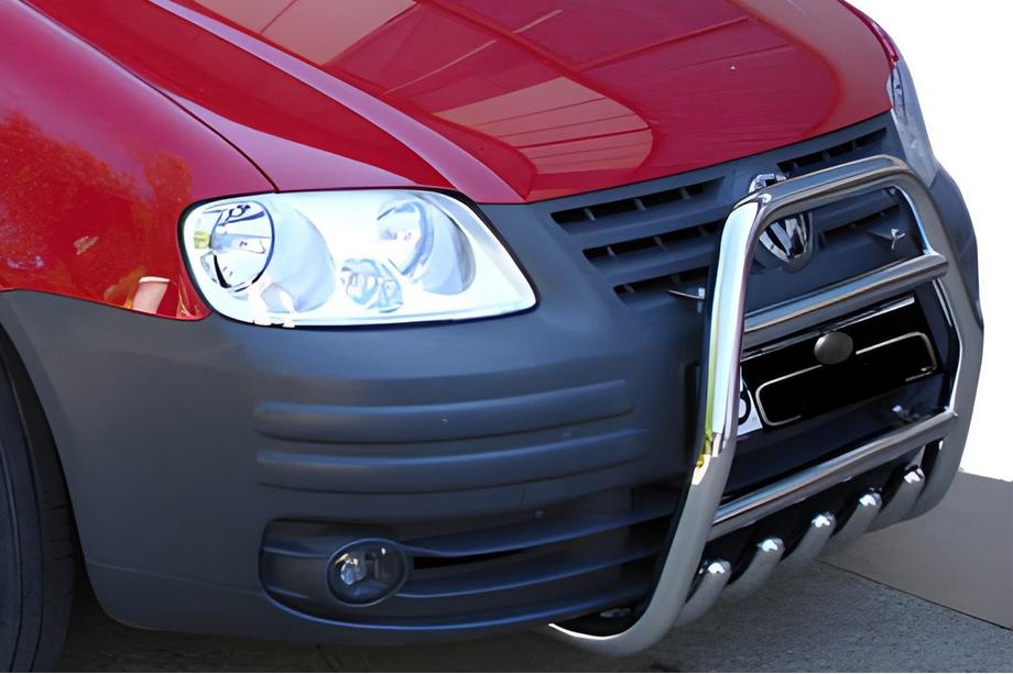 Volkswagen Caddy 2004–2010 Bullbar QT007 (RVS) Image
