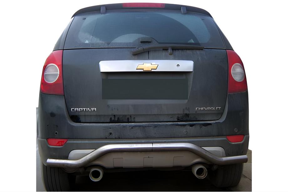 Chevrolet Captiva 2006–2019 Achterbeschermbeugel AK008 (RVS) Image