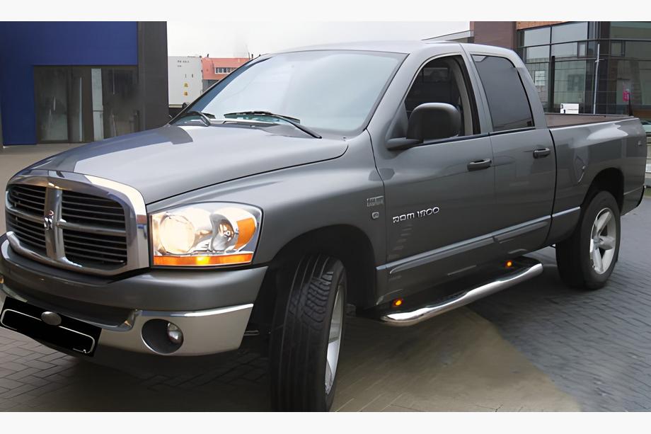 Dodge RAM (DT) 2018– Hoekige sidebars (2 st., RVS) Image