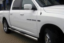 Dodge RAM (DT) 2018– Standaard sidebars (2 st., RVS) foto 1