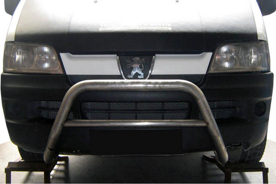 Citroen Jumper 1995–2006 Voorste bullbar WT005 (RVS) Image