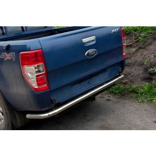 Achterbeschermbeugel AK005 (2011-2018, RVS) Ford Ranger 2011–2022 foto 1