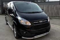 Ford Custom 2013–2022 Voorbeschermbeugel ST014 (RVS) 60/42 mm foto 1