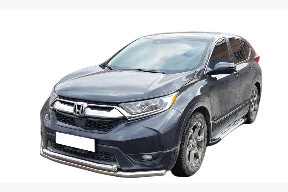 Honda CRV 2017–2022 RVS frontbeschermbeugel ST014 (2016-2019) Image