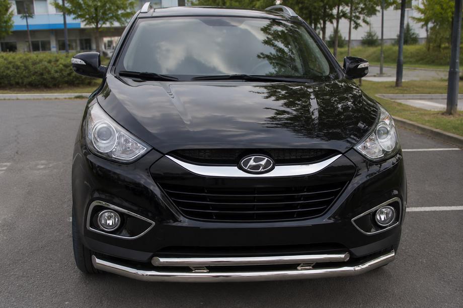 Hyundai IX-35 2010–2015 RVS voorste bullbar ST014-2 Image