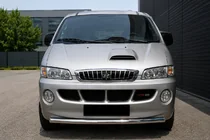 Hyundai H200, H1, Starex 1998–2007 Frontbescherming ST008 (RVS) foto 1