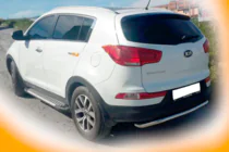 Kia Sportage 2010–2015 Achterbeugel AK002-1 (RVS) foto 2