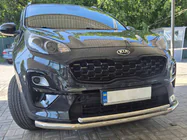 Kia Sportage 2015–2021 Voorbeschermbeugel ST014 (RVS) foto 1