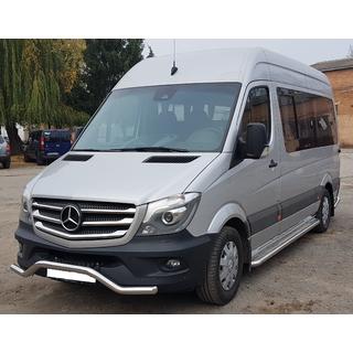 Voorste onderbuis MBSP.07.F3-04.6 (RVS) Mercedes Sprinter W906 2006–2018 foto 3