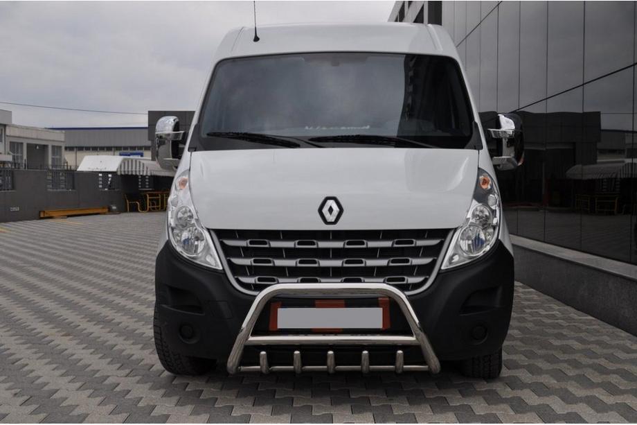 Renault Master 2011–2023 RVS bullbar WT003 zonder opschrift Image