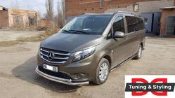 Mercedes Vito/V-klasse W447 2014– Voorbeschermbeugel ST014 (RVS) foto 7