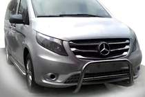 Mercedes Vito/V-klasse W447 2014– Bullbar WT005 (RVS) foto 1