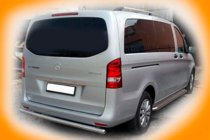 Mercedes Vito/V-klasse W447 2014– Achterbeschermbeugel AK002 (RVS) foto 2