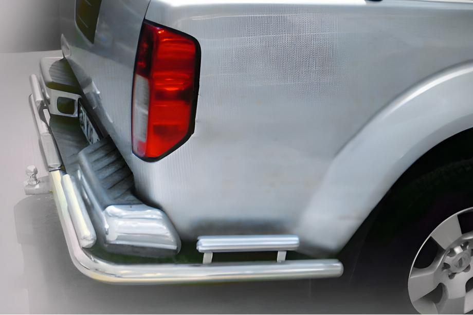 Nissan Navara 2006–2015 Achterbeschermbeugel AK003-Special (RVS) Image