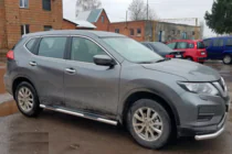 Nissan X-trail T32/Rogue 2014–2021 Sidebars (2 stuks, RVS) foto 5