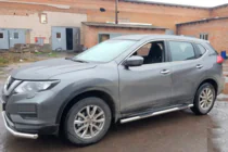 Nissan X-trail T32/Rogue 2014–2021 Sidebars (2 stuks, RVS) foto 2