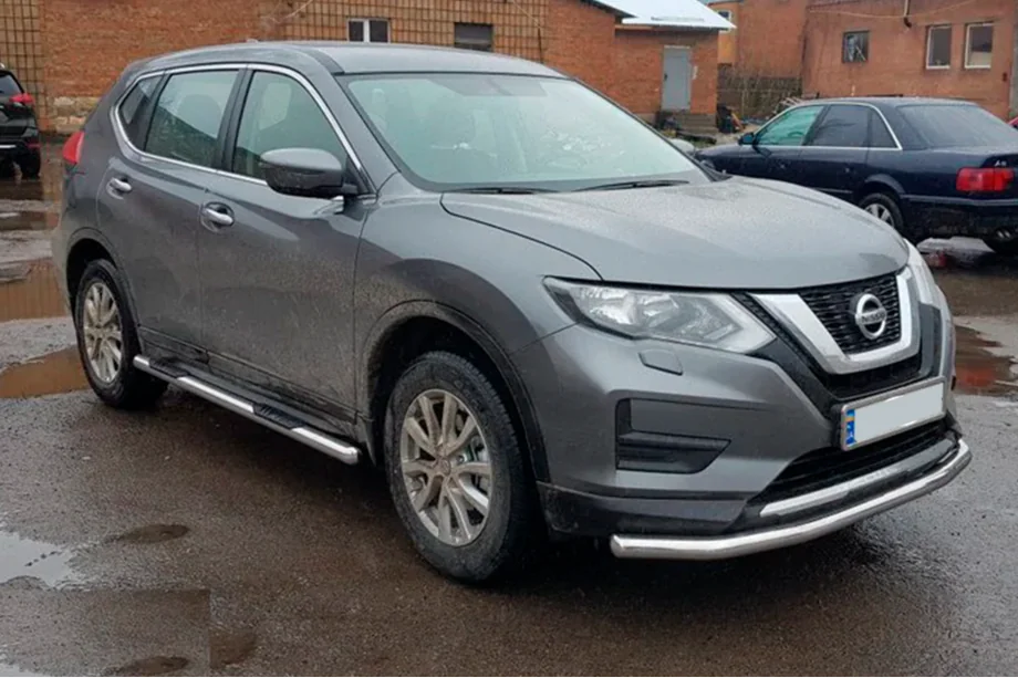 Nissan X-trail T32/Rogue 2014–2021 Sidebars (2 stuks, RVS) Image