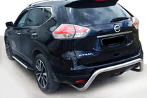 Nissan X-trail T32/Rogue 2014–2021 Achterbeschermbeugel AK007 (RVS) foto 1