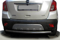 Opel Mokka 2012–2021 Achterbeschermbeugel AK002 (RVS) foto 1