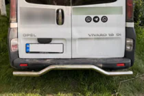 Opel Vivaro 2001–2015 Achterbeschermbeugel AK006 (RVS) foto 1